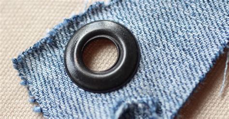 how to attach metal eyelets to fabric|how to fix eyelets fabric.